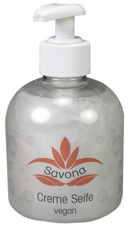 *Ausverkauf Savona vegane Creme Seife 300 ml