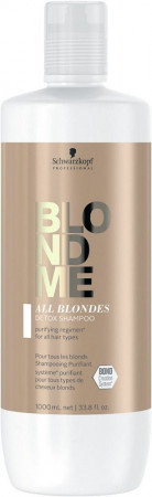 Schwarzkopf Blondme All Blondes Detox Shampoo 1000 ml