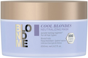 Schwarzkopf Blondme Cool Blondes Neutralizing Mask 200 ml