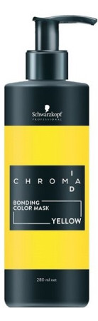 *Schwarzkopf Chroma ID Intense Bonding Color Mask gelb 280 ml