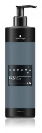 Schwarzkopf Chroma ID Bonding Color Mask 6-12 dunkelblond cendré asch 500 ml