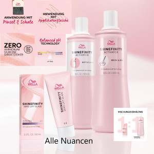 Wella Professionals Shinefinity Gel Cremetönung - alle Nuancen -