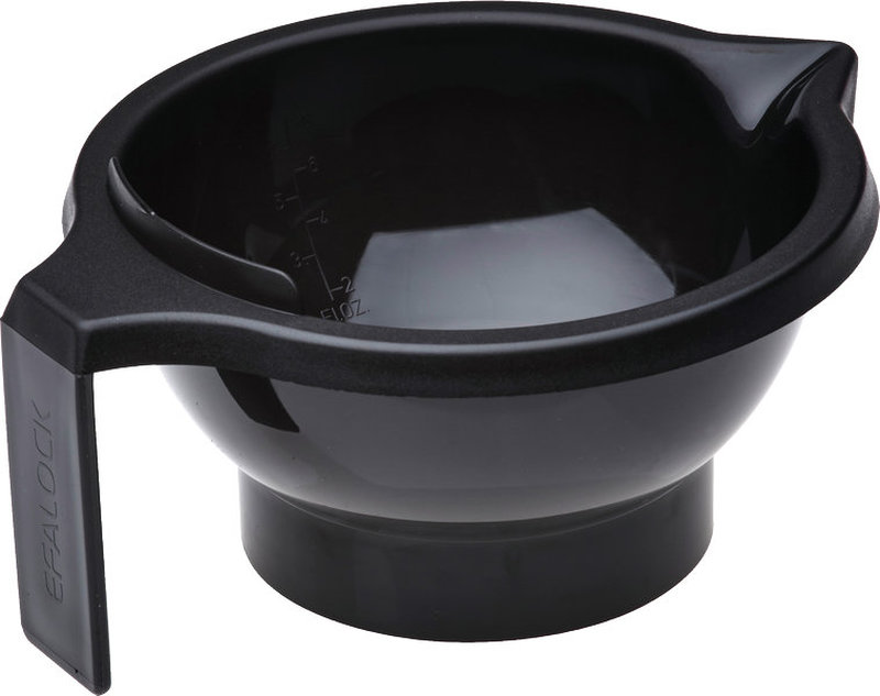 ACRYL Färbeschale schwarz 250ml