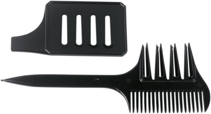 Strähnenkamm mit Schablone