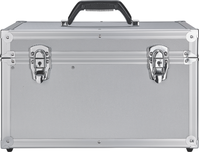 ALUMINIUM Werkzeugkoffer silber