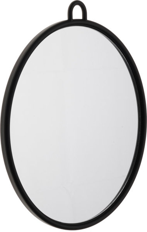 KRISTALL Handspiegel schwarz
