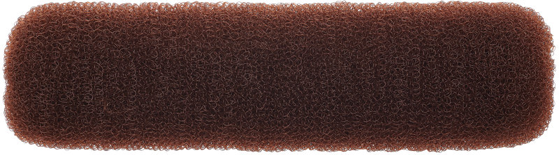 Haarknotenrolle 15cm braun