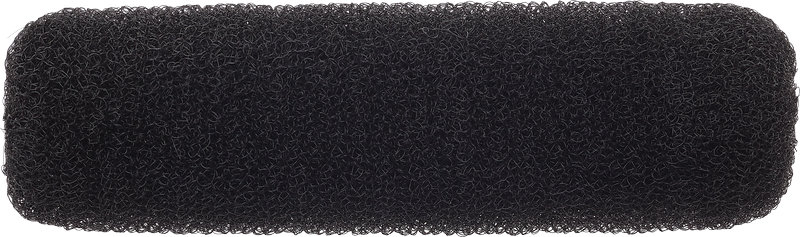 Haarknotenrolle 15cm schwarz