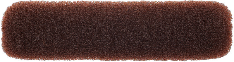 Haarknotenrolle 18cm braun