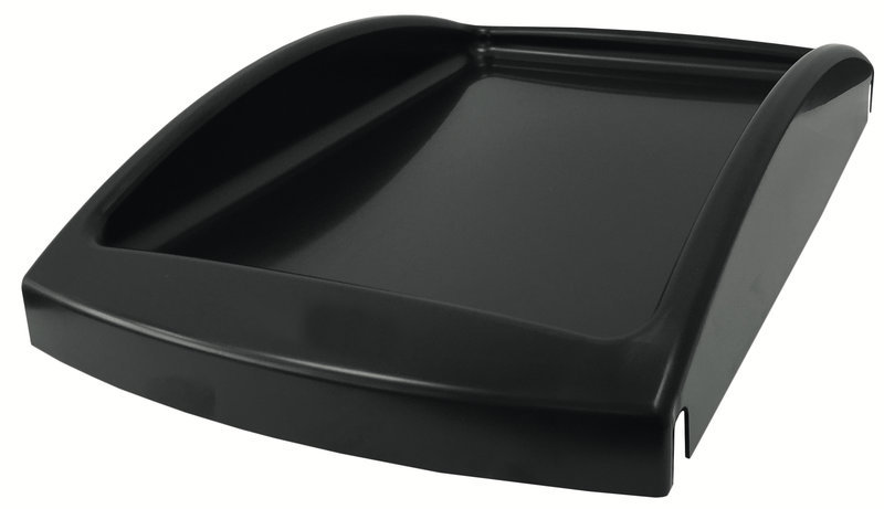 PICCOLO Abdeckplatte für 6002 schwarz