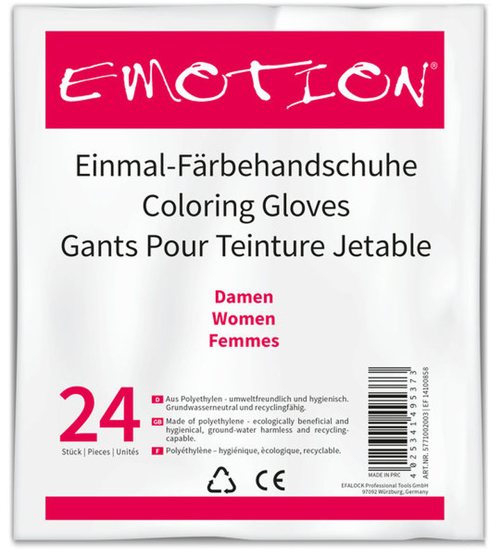Efalock Emotion Einweg-Handschuhe  S  24 Stk.