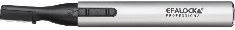 Efalock MICRORAZOR Mini-Haarschneider silber/schwarz