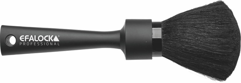 Nackenpinsel 21 cm Kunstfaser schwarz