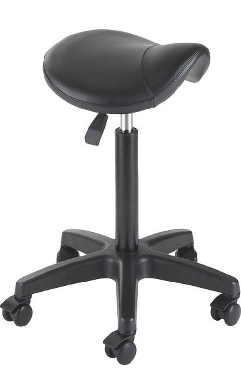 TRIM Rollhocker L schwarz