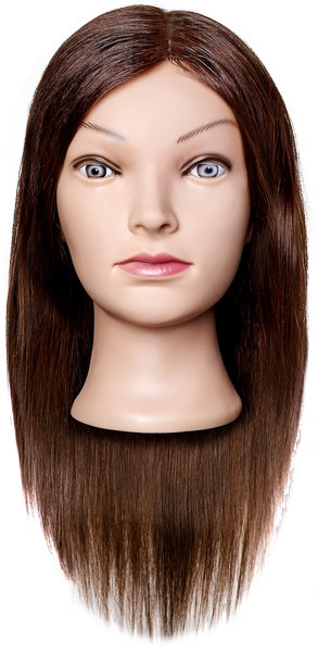 EMILIA Naturhaar braun 35cm