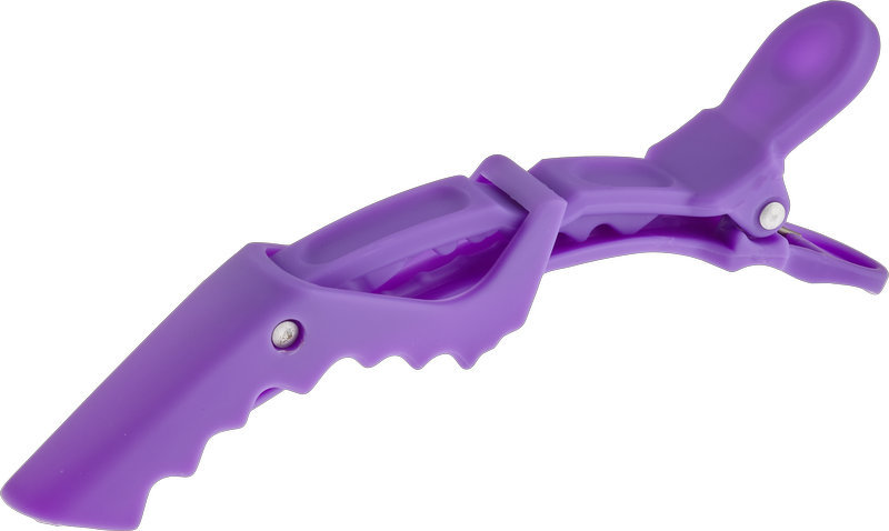 SHARKCLIP SOFT Abteilklammern lila 6Stk.