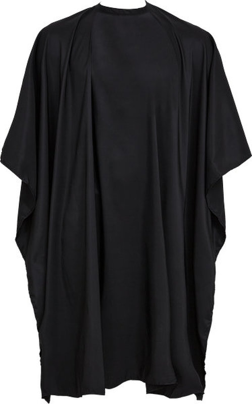 Efalock PERFECT TOUCH Haarschneideumhang -gerader Kragen schwarz