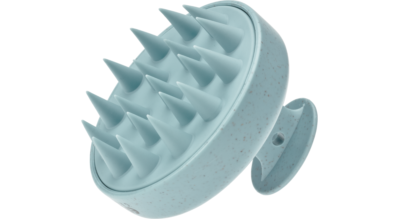 GREEN SHAMPOO BRUSH  Shampoo-/Kopfmassagebürste BlueGREEN hellblau