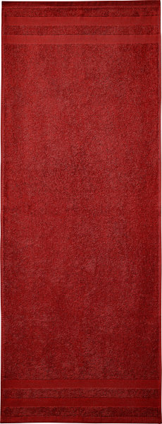 PREMIUM Handtuch mohnrot