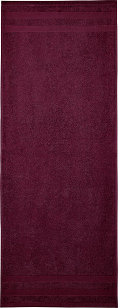 PREMIUM Handtuch bordeaux