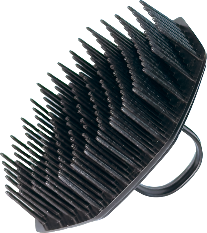 VITA-SCALP Kopfmassagebürste schwarz mit Ring