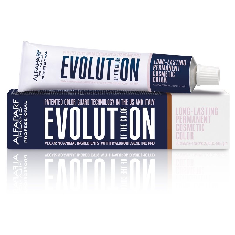 Alfaparf Milano Professional Evolution of the Color Cool Browns Haarfarbe 5,1 kastanie hellasch 60ml