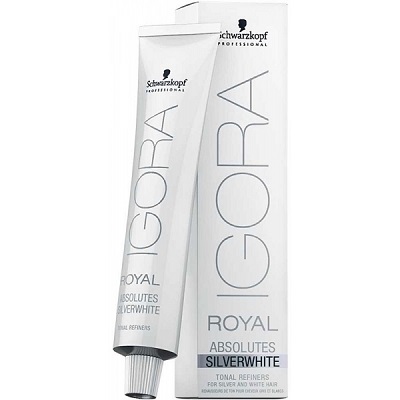 *Schwarzkopf Igora Royal Absolutes Silverwhite grau lila 60 ml