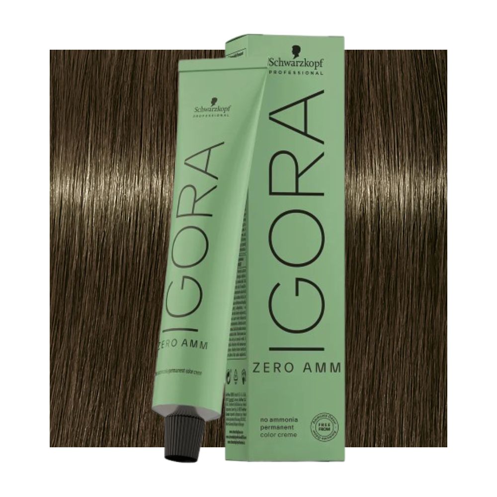 Schwarzkopf Igora Zero AMM 6-31 dunkelblond matt cendré 60ml