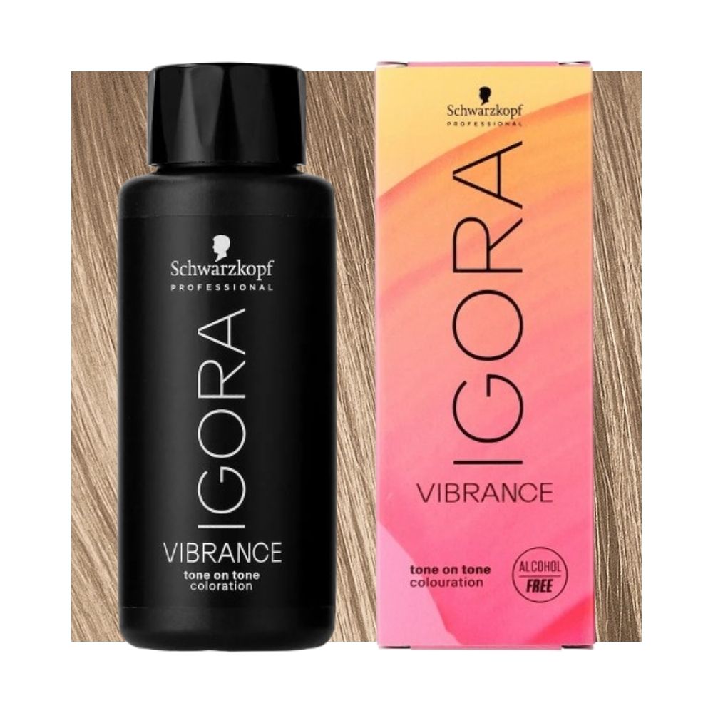Schwarzkopf Igora Vibrance 9-12 Extra Hellblond Cendré Asch 60 ml