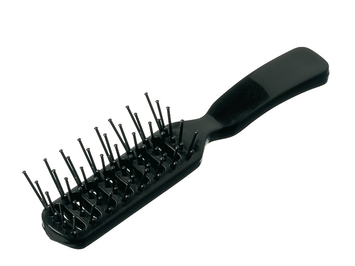 Comair Ventbürste mini schwarz mit Nylonstiften