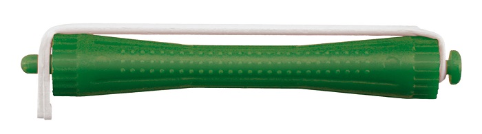 Comair Kaltwellwickler mit Rundgummi 12 Stück 5mm grün Länge 91mm