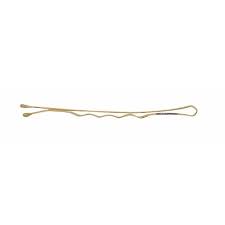 Comair Haarklemmen Pretty Fashion 500 Stück 48mm gold gewellt