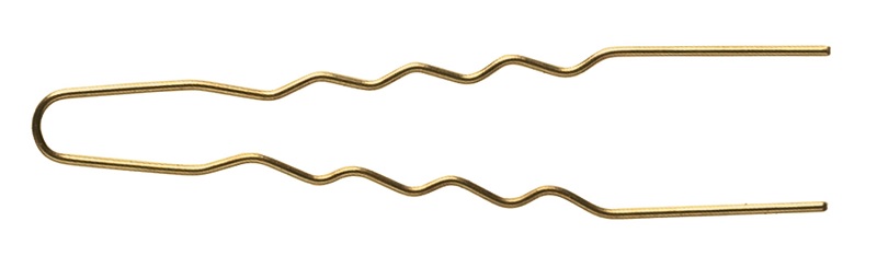 Comair Lockennadeln dünn gold 50 Stück 45x0,55mm
