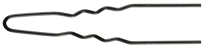 Comair Haarnadeln dick 50 Stück 65x1,10mm schwarz