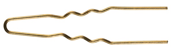 Comair Haarnadeln dick 50 Stück 45x1,10mm gold