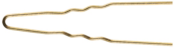 Comair Haarnadeln dick 50 Stück 65x1,10mm gold
