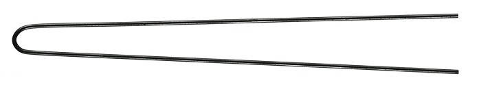 Comair Postichenadeln 50 Stück glatt 65x0,8mm schwarz