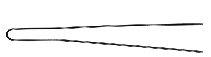 Comair Postichenadeln 50 Stück glatt 75x0,8mm schwarz