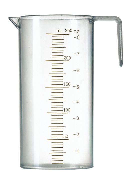 Comair Messbecher 250ml transparent