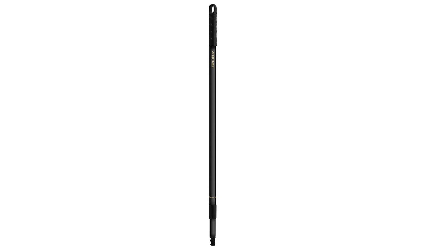 Comair Besenstiel Teleskop Aluminium schwarz 150cm