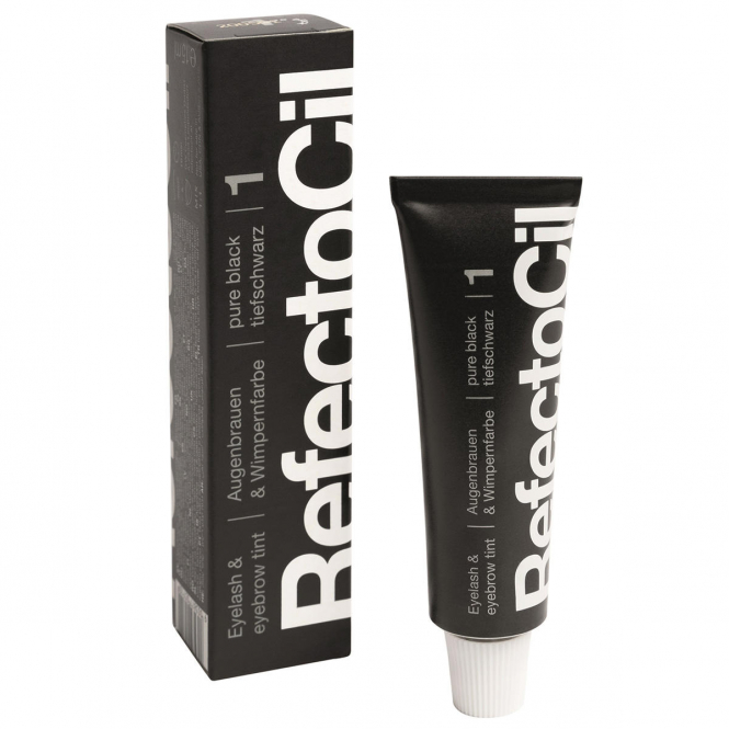 RefectoCil 1 tiefschwarz Augenbrauen- und Wimpernfarbe 15 ml