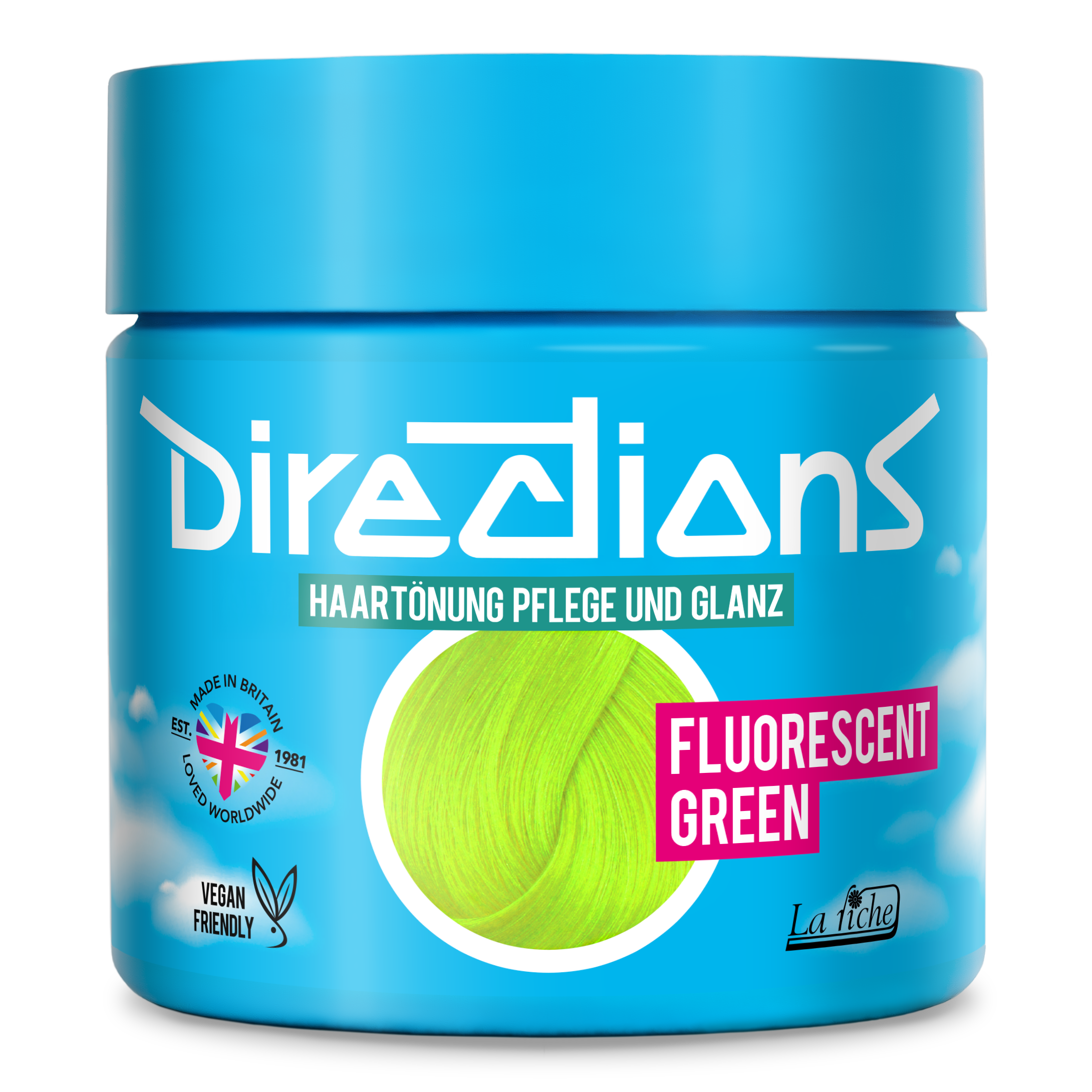 La Riche Directions fluorescent green 100 ml Haartönung