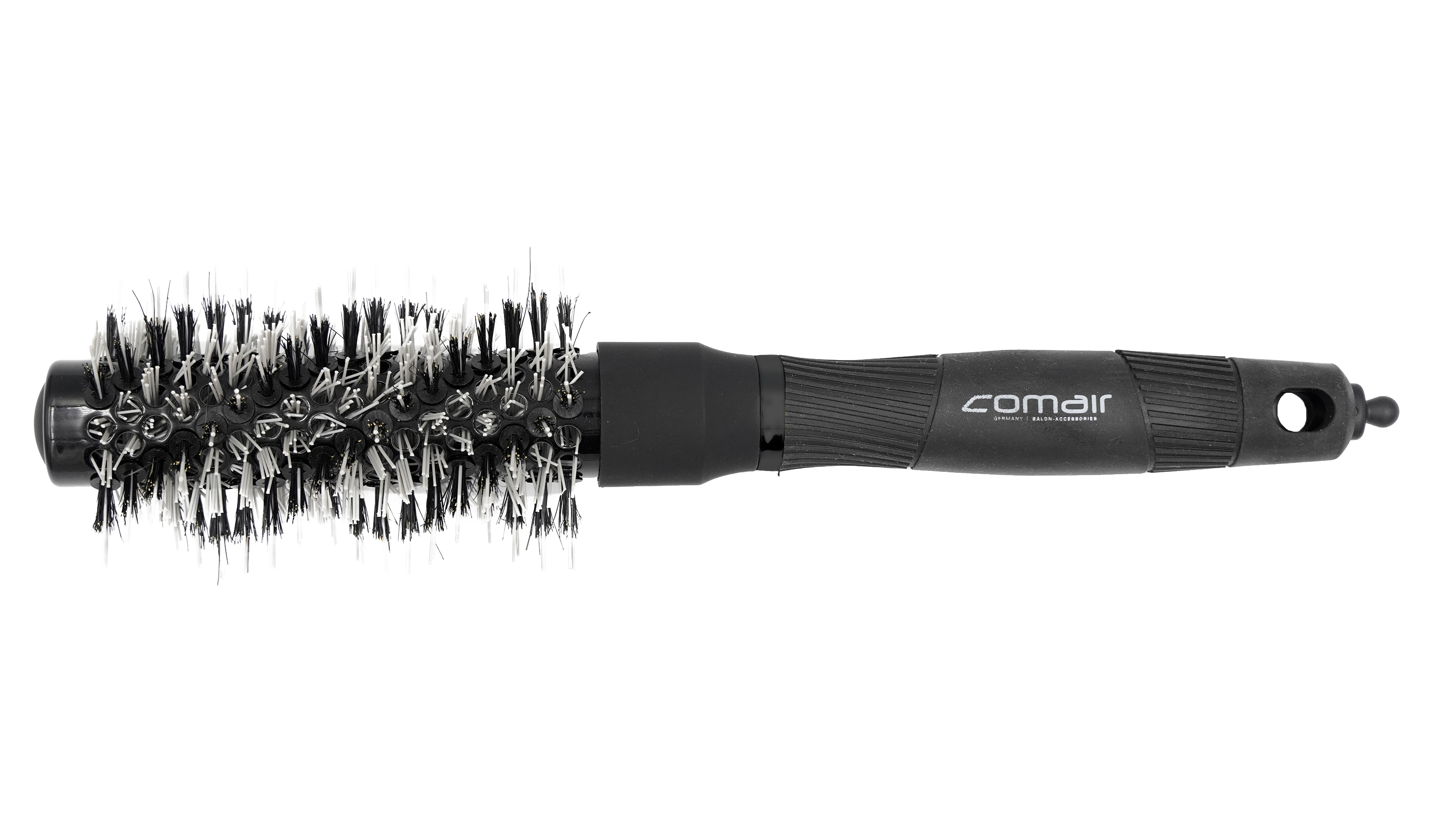 Comair Twist Föhnbü.25/40mm, Nylon &     Wildschwein, schwarz