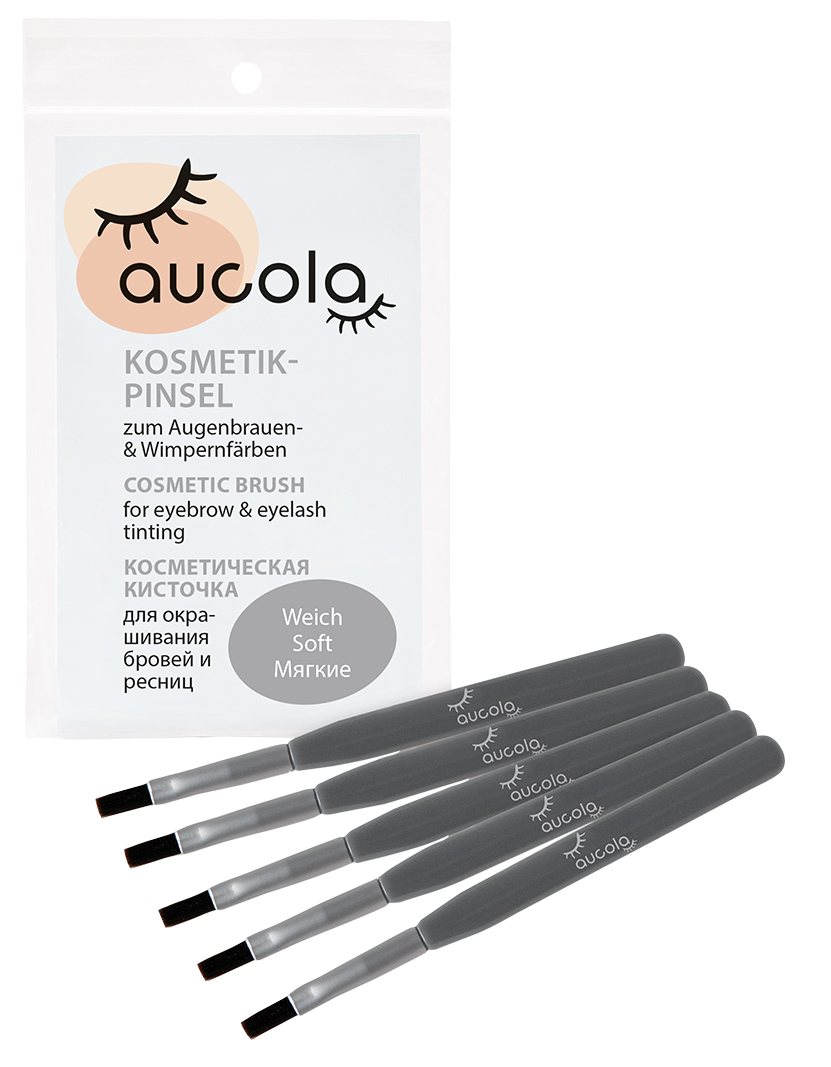 Aucola Kosmetikpinsel weich 5er Set für AWF