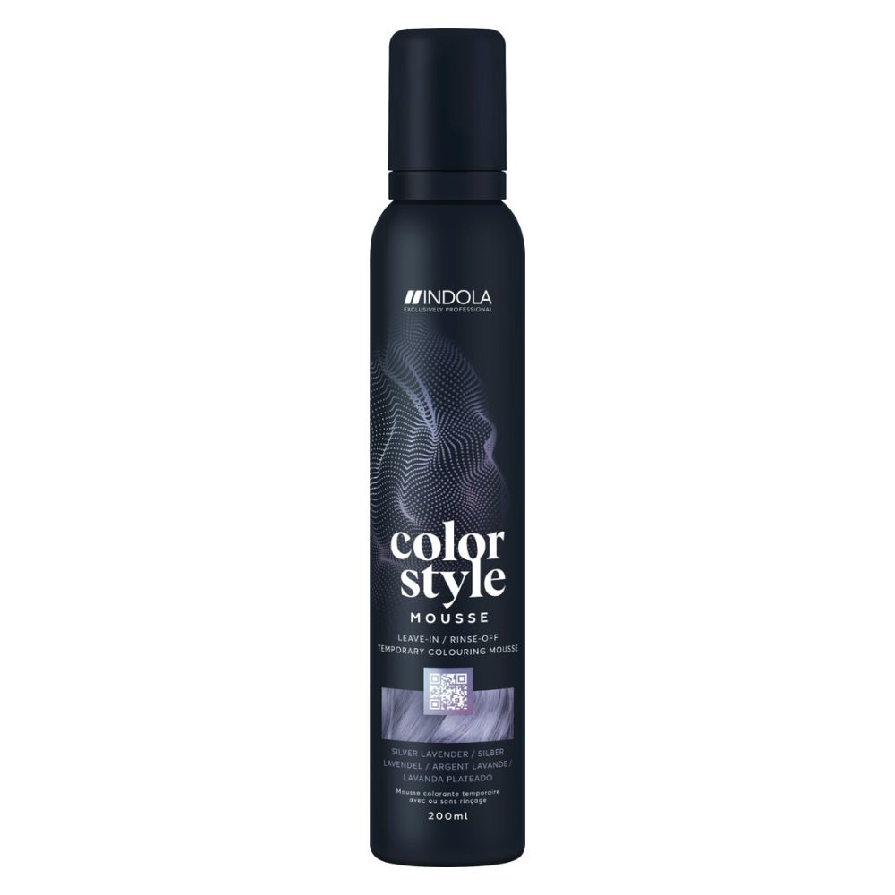 Indola Color Style Mousse Silber Lavendel 200ml