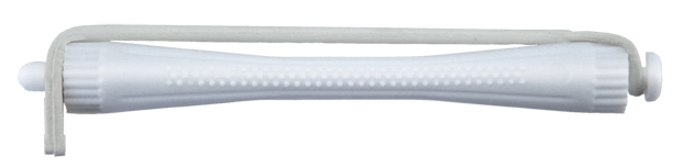 Comair Kaltwellwickler mit Rundgummi 12 Stück 6mm weiss Länge 91mm