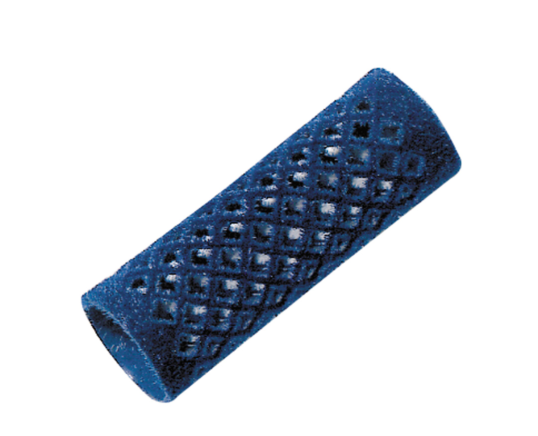 Comair Metallwikler lang 12 Stück 21mm blau 65mm