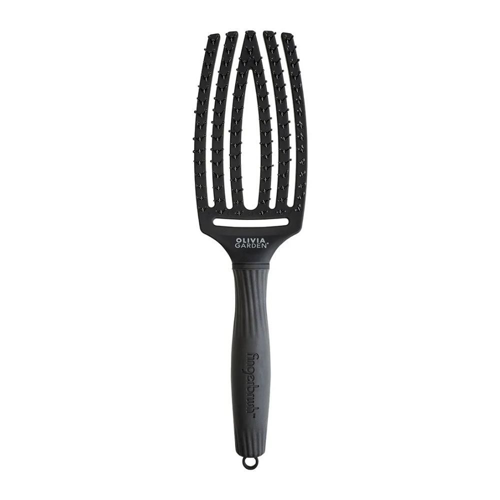 Olivia Garden Fingerbrush Double M schwarz
