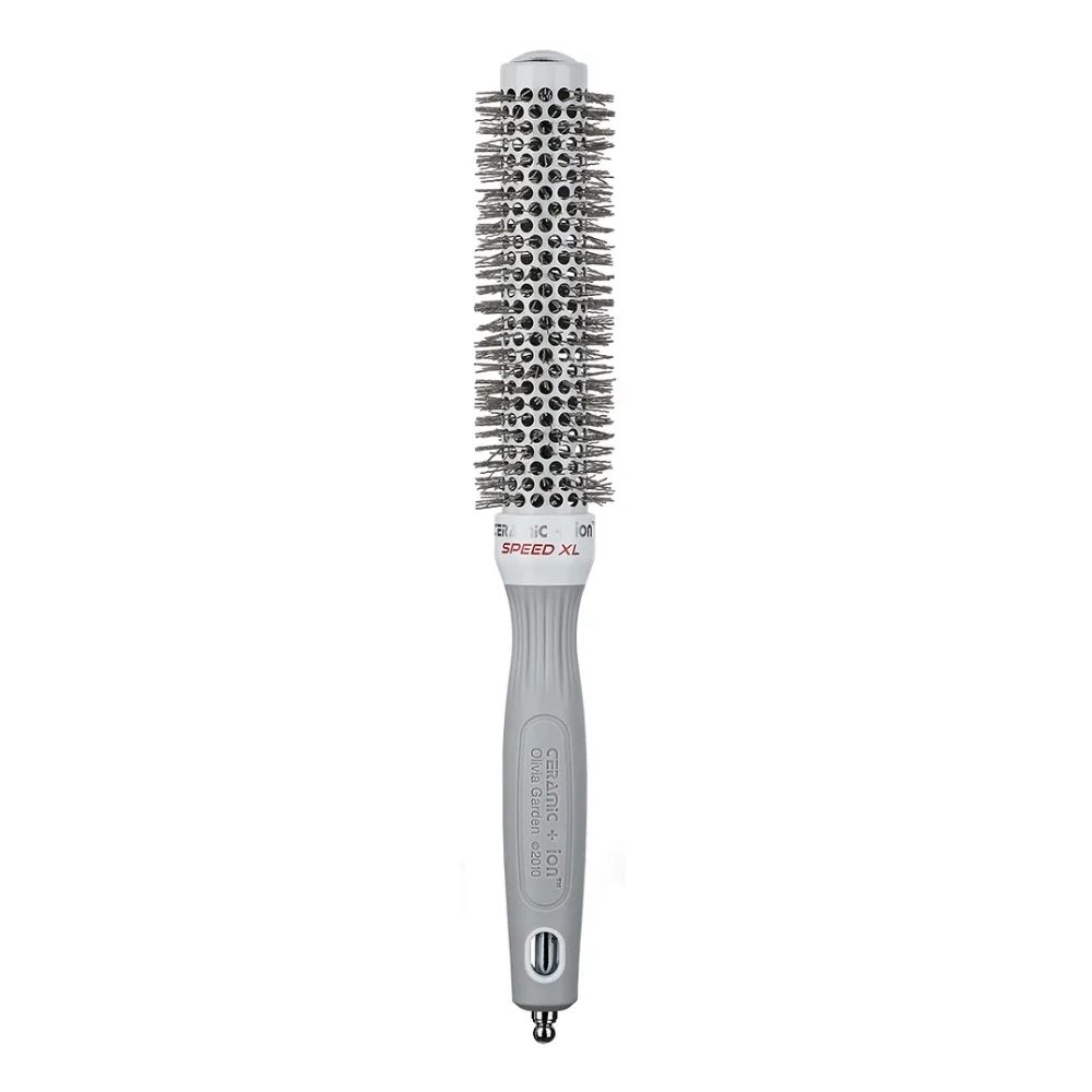 Olivia Garden Rundbürste Expert Blowout Speed 25 white/grey wavy bristles