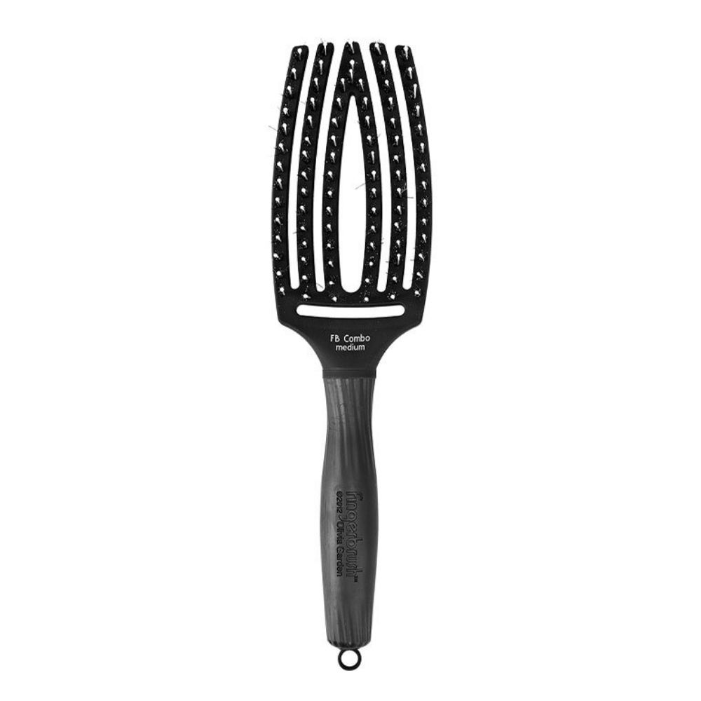 Olivia Garden Fingerbrush Combo medium Full Black
